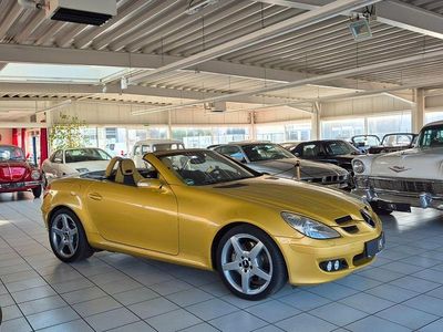 Gebraucht Mercedes SLK350 272 PS (200 kW) 2005 Gelb Cabrio