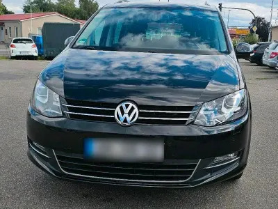 Gebraucht VW Sharan Highline 140 PS (102 kW) 2011 Schwarz Van / Kleinbus