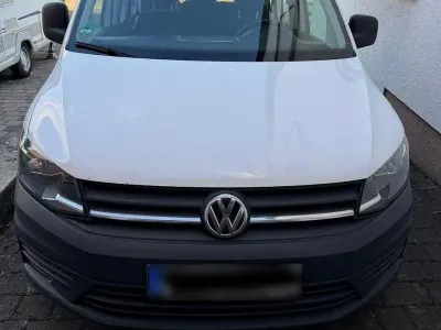 Gebraucht VW Caddy Conceptline 102 PS (75 kW) 2015 Weiß Van / Kleinbus