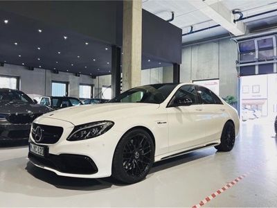 gebraucht Mercedes C63 AMG AMG Burmester Pano Designo KW Fahrwerk