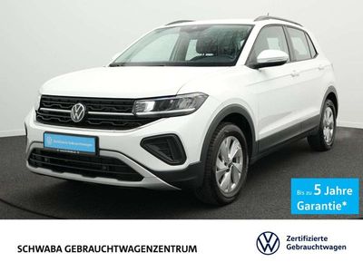 Gebraucht VW T-Cross Life 95 PS (69 kW) 2025 Pure white SUV
