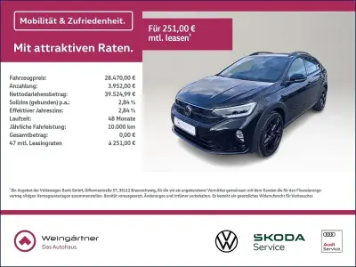 Gebraucht VW Taigo R-line 116 PS (85 kW) 2025 Schwarz SUV