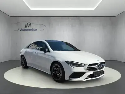 Gebraucht Mercedes CLA35 AMG AMG 306 PS (225 kW) 2021 Weiß Coupé