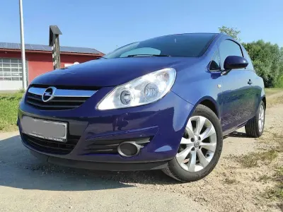 Gebraucht Opel Corsa 60 PS (44 kW) 2009 Blau Kleinwagen