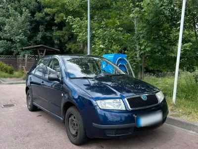 Gebraucht Skoda Fabia 75 PS (55 kW) 2003 Blau Kleinwagen