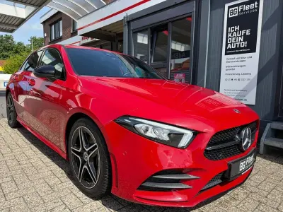 Gebraucht Mercedes A200 AMG 163 PS (119 kW) 2019 Rot Limousine