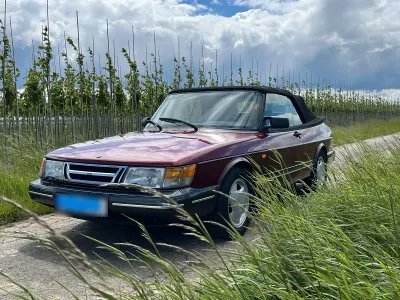 Gebraucht Saab 900 Cabriolet 136 PS (100 kW) 1993 Rot Cabrio