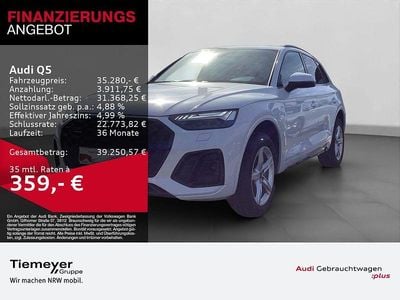 Gebraucht Audi Q5 S-Line 204 PS (150 kW) 2022 Weiß SUV