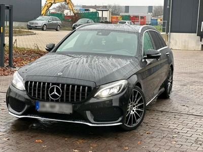 gebraucht Mercedes C250 d 4 Matic AMG line *Voll Ausstatung*