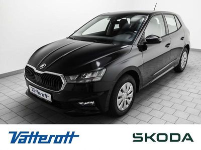 Neu Skoda Fabia Essence 80 PS (58 kW) 2025 Schwarz Limousine