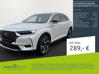 Weiss (metallic) Gebraucht 2022 DS Automobiles DS7 Crossback Rivoli SUV | 24.890 € (Fairer Preis)
