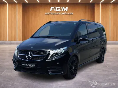 Gebraucht Mercedes V300 AMG 237 PS (174 kW) 2022 Obsidianschwarz Van / Kleinbus