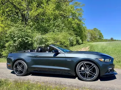 Gebraucht Ford Mustang GT 421 PS (309 kW) 2015 Grün Cabrio