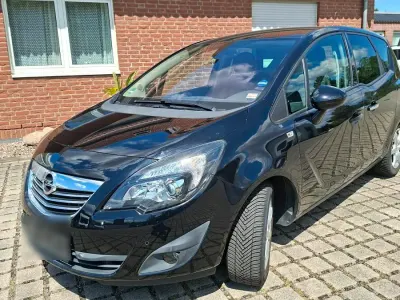 Gebraucht Opel Meriva Eco 140 PS (102 kW) 2010 Schwarz Van / Kleinbus