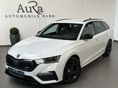 Gebraucht Skoda Octavia RS 200 PS (147 kW) 2023 Moonweiss Kombi