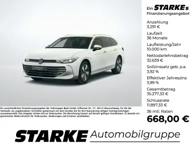 Gebraucht VW Passat Business 204 PS (150 kW) 2024 Weiß (pure white) Kombi