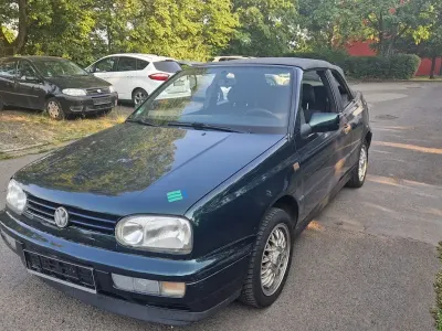 Gebraucht VW Golf III 90 PS (66 kW) 1994 Grün Cabrio