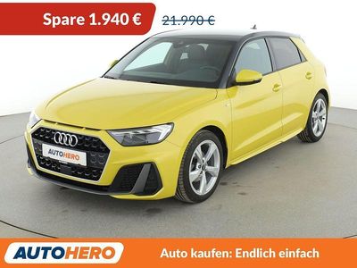 Gebraucht Audi A1 Sportback S-Line 110 PS (80 kW) 2021 Gelb Kleinwagen