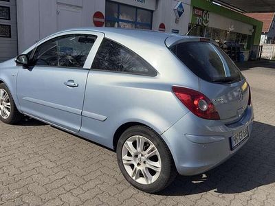 Gebraucht Opel Corsa 80 PS (58 kW) 2007 Blau Kleinwagen