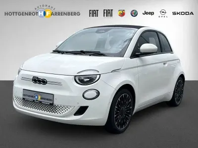 Gebraucht Fiat 500e Icon 86 kW (118 PS) 2021 Weiß Cabrio