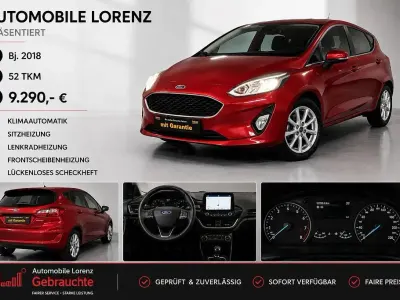 Gebraucht Ford Fiesta Cool & Connect 86 PS (63 kW) 2018 Rot Kleinwagen