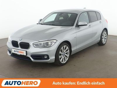 Gebraucht BMW 118 Sport Line 150 PS (110 kW) 2017 Grau Kleinwagen