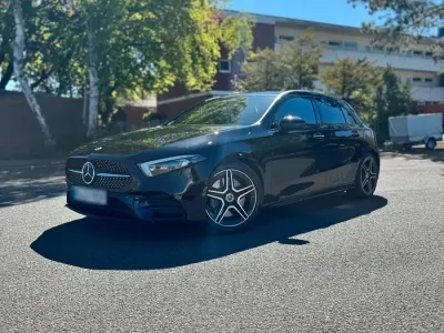 Brugt Mercedes A250 AMG 224 HK (164 kW) 2020 Sort Hatchback