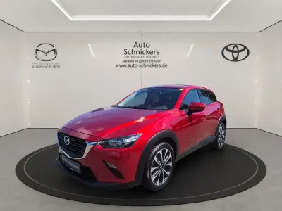 Gebraucht Mazda CX-3 Signature 121 PS (88 kW) 2018 Rot SUV