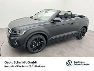 Gebraucht VW T-Roc Cabriolet R-line Edition 150 PS (110 kW) 2024 Schwarz Cabrio