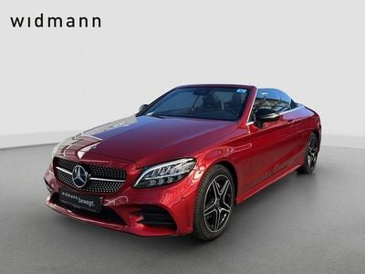 Usata Mercedes C200 AMG 184 CV (135 kW) 2019 Rosso Cabrio