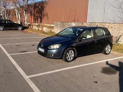 Usata VW Golf VI 110 CV (80 kW) 2009 Blu Utilitaria