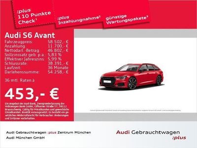 Gebraucht Audi S6 Ambiente 344 PS (253 kW) 2022 Tangorot metallic Kombi