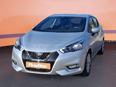 Gebraucht Nissan Micra Acenta 101 PS (74 kW) 2020 Silber Kleinwagen