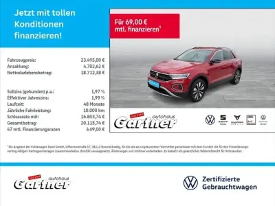 Gebraucht VW T-Roc Goal 116 PS (85 kW) 2025 Kings red metallic SUV