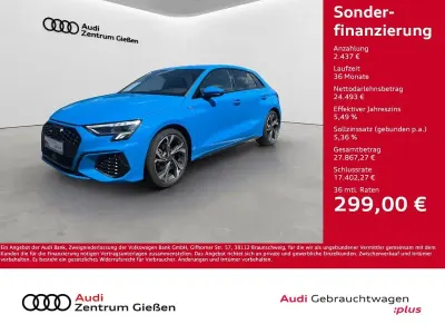 Gebraucht Audi A3 S-Line 150 PS (110 kW) 2023 Turboblau Limousine