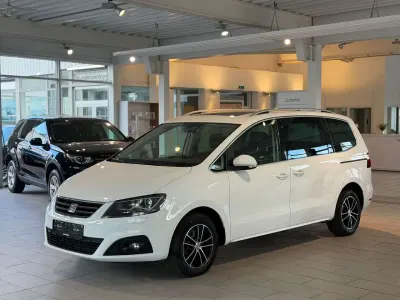 Gebraucht Seat Alhambra Style 150 PS (110 kW) 2017 Weiß Van / Kleinbus