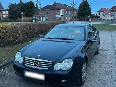 Gebraucht Mercedes C180 2005 Blau Coupé