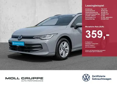 Usata VW Golf VIII Life 150 CV (110 kW) 2025 Grigio Station wagon