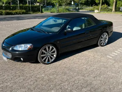 Second-hand Chrysler Sebring Cabriolet 204 CP (150 kW) 2003 Negru Cabrio