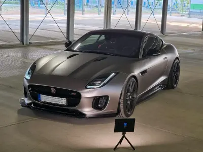 Gebraucht Jaguar F-Type Chequered Flag 340 PS (250 kW) 2019 Grau Coupé