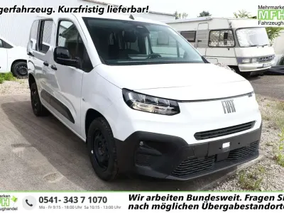 Neu Fiat Doblò 131 PS (96 kW) 2026 Gelato weiss Van / Kleinbus
