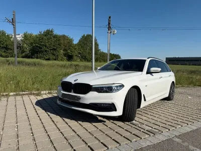 Gebraucht BMW 520 Sport Line 184 PS (135 kW) 2018 Weiß Kombi