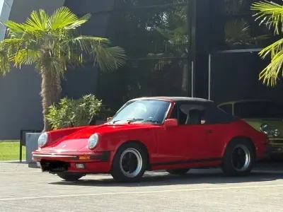 Gebraucht Porsche 911 207 PS (152 kW) 1986 Rot Cabrio