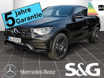 gebraucht Mercedes GLC300e 4M Coupé Night+MBUX+LED+360°+EHSD+AHK