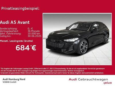 Gebraucht Audi A5 S-Line 204 PS (150 kW) 2025 Mythosschwarz metallic Coupé