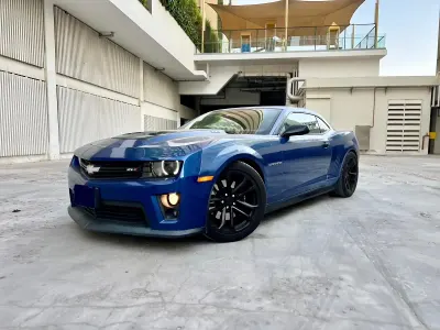 Occasion Chevrolet Camaro ZL1 580 ch (426 kW) 2013 Bleue Coupé