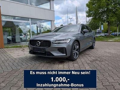 Gebraucht Volvo V60 R-Design 341 PS (250 kW) 2020 Osmium grey metallic Kombi