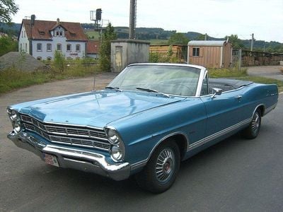 Brugt Ford Galaxie Convertible 200 HK (147 kW) 1967 Blå Cabriolet