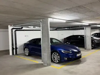Gebraucht Tesla Model S 413 kW (562 PS) 2019 Blau Kleinwagen