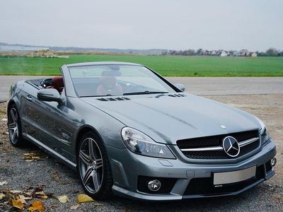 Gebraucht Mercedes SL63 AMG AMG 525 PS (386 kW) 2008 Silber Cabrio